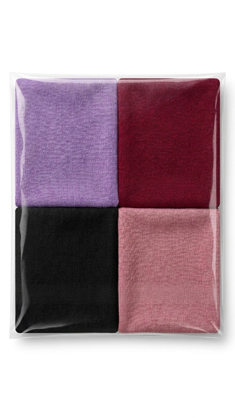 4 in 1 Hijab Cap – Four Colors One Cap