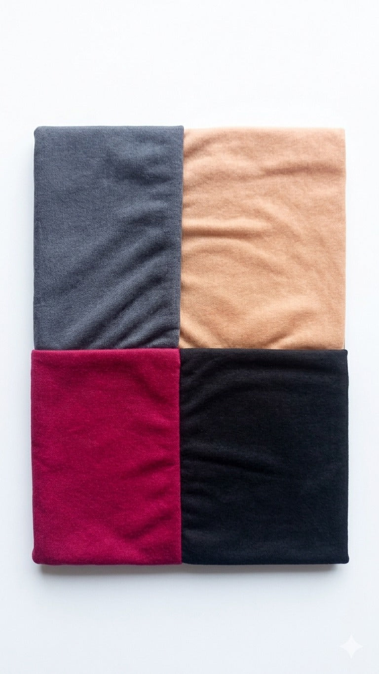 4 in 1 Hijab Cap – Four Colors One Cap